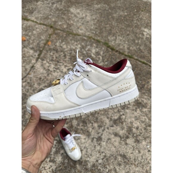 Nike Dunk Low SE Sisterhood White Phantom Team Red DV1160-100 Women 11 - Picture 2 of 14